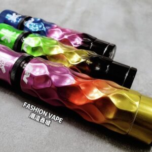 美國原裝 Avid Lyfe Rasta Dimple Gyre MOD 水滴 機械桿 24MM 18650電池