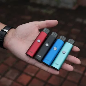 Best China Wholesaler 2022 Newest Arrival Vape Atomizer E Cigarette Miso C Pod System 600mAh 15W 0 8 Mesh Coil